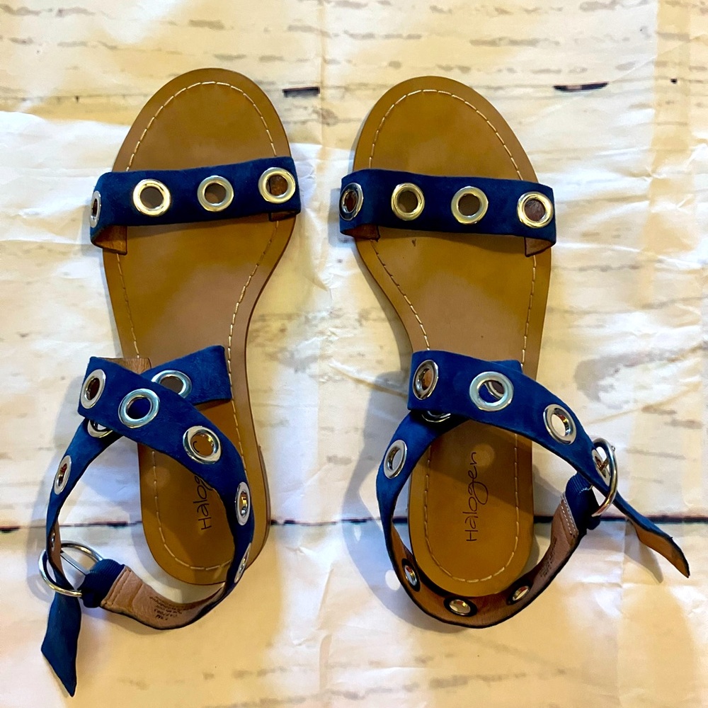 Emerald Blue Halogen Sandals Size 7.5